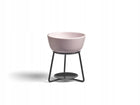 Yankee Candle pebble kominek grey lilac ceramiczny podgrzewacz do wosków zapachowych, na tealight