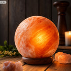 LAMPA SOLNA HIMALAJSKA 3 kg okrągła jonizator powietrza księżyc Luna 14cm