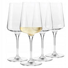 Kieliszki do białego wina infinity 4szt krosno duże nowoczesne resling 400 ml bezbarwny