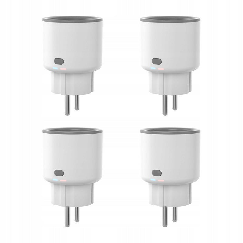 Sonoff S60TPF Inteligentne Gniazdko 4Szt WiFi 16A 4000W Monitoring Energii wtyczka smart do sterowania sprzętem, pomiar