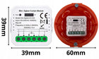 Sterownik rolet tuya zigbee dopuszkowy procentowy V3 moduł do żaluzji, automatyka okienna, smart home, 1 kanał