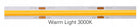 Zestaw LED linia COB 12V 24W 2mb neon Zasilacz DC taśma świetlna, biały neutralny, IP44, do podświetlenia wnętrz