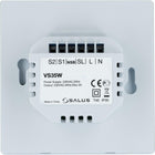 SALUS VS35W PRZEWODOWY DOBOWY REGULATOR TEMPERATURY PODTYNKOWY BIAŁY wodne 1 W/m²
