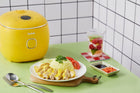 Multicooker Tefal POP ryżowar 0,7l żółty garnek elektryczny 8 trybów do duszenia i podgrzewania, podtrzymywanie ciepła