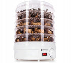 Suszarka do grzybów i owoców duża do warzyw ziół mięs mocna wydajna dehydrator żywności 600 w 5 sit regulacja