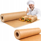 Papier do pieczenia silikonowany dwustronny 38 x 50 m 5000 cm z 12 sztuk do pieczenia mięsa