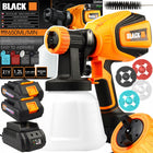 Pistolet do malowania akumulatorowy 2x 21V agregat malarski natryskowy 1,2l