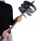 ŚWIDER RĘCZNY DO ZIEMI GLEBY WIERTNICA GLEBOWA 20cm 200mm DOŁOWNIK MOCNY auger ogrodowy, sadzenie roślin, montaż słupków