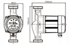 Pompa obiegowa elektroniczna Rohtenbach EHI 25-40/180 pompa C.O