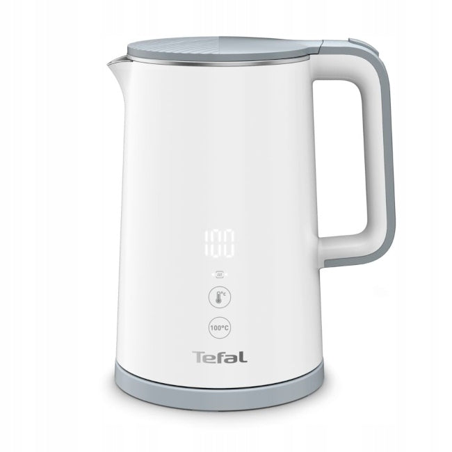 Czajnik elektryczny tefal KO693110 bezprzewodowy 1.5 l 1800 w biały metal, tworzywo sztuczne