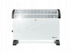 Grzejnik Elektryczny Farelka 2000W energooszczędny Termostat Wolnostojący 535 mm 385 mm grzewcza biały