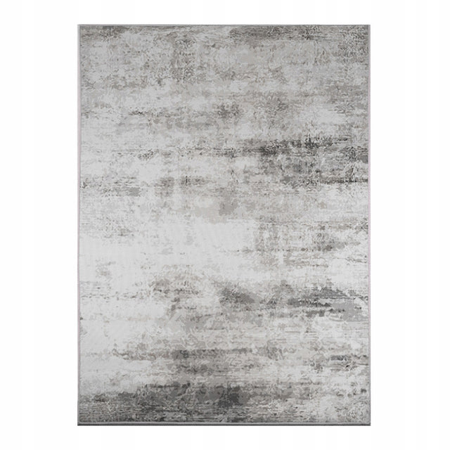 Dywan 160x220 CM szary vintage loft modny do salonu pokoju atypoślizgowy wykładzina prostokątna polipropylenowa nowoczesna wielokolorowa