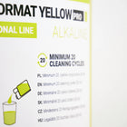 Płyn do czyszczenia spieniacza mleka 1l = 20 cykli Coffee Format Yellow Pro środek czyszczący