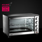 Piekarnik elektryczny 48l termoobieg rożno grill wolnostojący mini 48 l 2000 w czarny