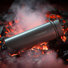 Butelka termiczna stalowa Wessper B3 thermosteel 0,7 l termos bidon na napoje, do kawy i herbaty, szary, można myć w