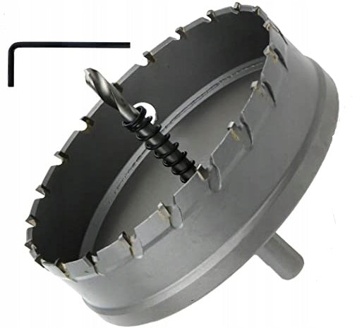 Otwornica do metalu 127mm piła koronowa, wiertło koronowe do aluminium, drewna, stali, PCV i tworzyw sztucznych