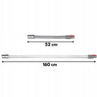WĄŻ do dyson V7 V8 V10 V11 V15 GEN5 przedłużka rura szczotki odkurzacza oryginał 157 cm srebrny/szary