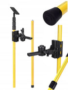 Statyw rozporowy tyczka do lasera poziomicy 285 CM +adapter do skosów deko podpora montażowa do niwelatora, do prac