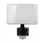 Lampa Zewnętrzna LED 30W Czujnik Ruchu i Zmierzchu Regulacja Halogen Czarny naświetlacz reflektor ogrodowy IP65 2200 lm