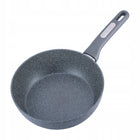 Patelnia głęboka granitowa gruba solidna 24 CM WOK GAZ indukcja kamille do smażenia i duszenia, możliwość mycia w
