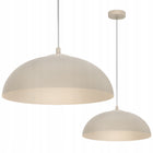 LAMPA WISZĄCA SUFITOWA ŻYRANDOL MISA KASZMIROWA BEŻOWA JAPANDI DO KUCHNI oprawa z tworzywa sztucznego, 1 punkt