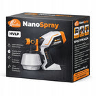 Pistolet natryskowy rosfix nanospray hvlp 1000W 1200ml do malowania ścian elektryczny rozpylacz farby 230V, 30 bar