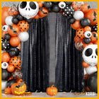 ZESTAW BALONÓW GIRLANDA BALONOWA HALLOWEEN PRZYJĘCIA ZESTAW DEKORACJA 116el nietoperze, wielokolorowe ozdoby imprezowe