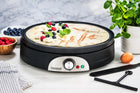 Naleśnikarka dwustronna 2w1 Naleśniki i Pancake Termostat transa xxxl 1500W Elektryczna patelnia do placków, powłoka