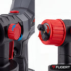 Pistolet do malowania akumulatorowy 2X 4A 1200ML+250 ML dysze 10szt 160DIN natryskowy, farby, lakiery, emulsje, 20 V