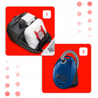 12X Worki do odkurzacza Bosch G ALL BBZ41FGALL Serie 2, 4, 6 GL30 GL45 syntetyczne zamienniki do sprzątania
