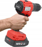 YATO WIERTARKO WKRĘTARKA AKUMULATOROWA BEZSZCZOTKOWA LED 18V 45Nm KORPUS do wiercenia i wkręcania, prace montażowe