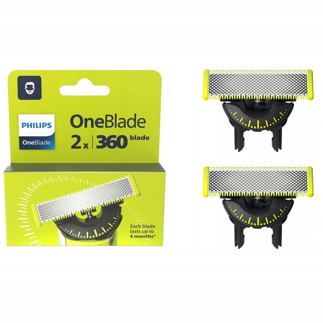 Ostrza Philips OneBlade 360 QP420/50 2 sztuki ostrze srebrny/szary golarka