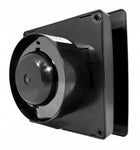Wentylator łazienkowy timer nortada hokuro URO BP-100 T czarny wyciągowy do WC, kanałowy 100 mm, cichy system