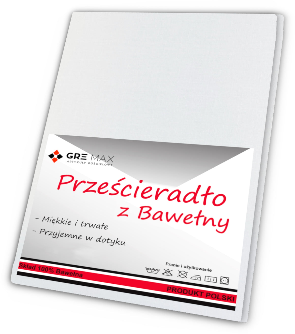 Prześcieradło tradycyjne 160x200 BEZ GUMKI POLSKIE bawełniane wielokolorowe na materac do sypialni