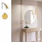 Lamele ścienne na płycie Vilo 265cm x 14,8cm satin cream panel dekoracyjny, okładzina do wnętrz, profil slim z