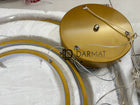 Lampa LED sufitowa ringi złota 60 40 30cm bluetooth pamięć darmat light 535 żyrandol do salonu jadalni 3 punkty światła