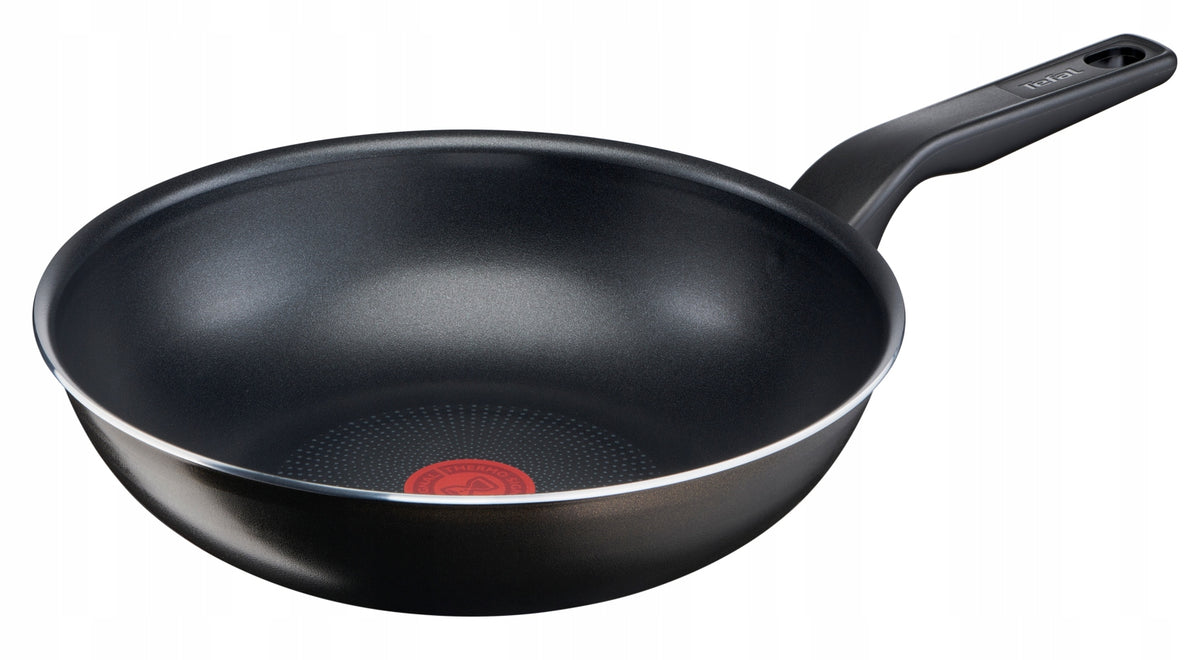 Wok 28cm tefal XL Intense gazowa non stick duża patelnia do smażenia stir-fry, do kuchni elektrycznej i ceramicznej