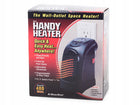 Mini grzejnik elektryczny farelka do kontaktu heater 400W duża MOC ceramiczny termowentylator z termostatem, nawiew