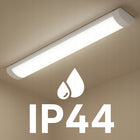 Lampa Natynkowa LED Do Garażu Warsztatu 50W 150cm 4500lm IP44 4500k 4x plafon sufitowy oprawa prostokątna zintegrowane