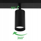 Lampa LED Sufitowa spot tuba Reflektor Oprawa Halogenowa 4x GU10 Oprawa biała aluminiowa natynkowa 120 cm bez żarówek