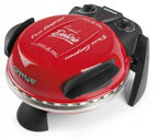 Piec do pizzy G3FERRARI G10006 kamień 400°C + NÓŻ do pizzy + ebook 10 l 1200 w czerwony