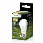 6x Żarówka LED E27 8W = 60W 880lm 3000K ciepła biała premium EMC2 NIE mruga klasyczny kształt, do lamp i kinkietów
