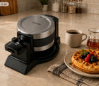 Gofrownica 1400W obrotowa podwójna WM2050 2 gofry belgijskie 180° mocna nominalna
