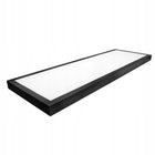 Panel LED Sufitowy 40W natynkowy 90 x 30cm Plafon Czarny barwa 4000K lampa prostokątna do salonu, kuchni i biura