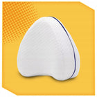 Poduszka profilowana między nogi pod kolana klin do spania memory 25x24cm separator dla osób śpiących na boku