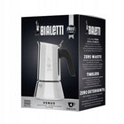 Kawiarka Bialetti New Venus 170ml 4 filiżanki 4tz Srebrna Indukcja Stal makinetka, zaparzacz moka do kawy espresso