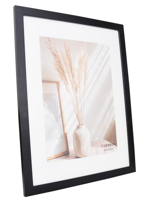 Ramka w formacie 30x40 cm dyplom plakat pogrzeb czarna oprawa zdjęcia z MDF, do fotografii, certyfikatu i dokumentów