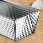 Blacha forma do pieczenia chleba keksówka do ciasta blaszka zestaw XXL 3szt metalowe foremki do wypieków 35 x 12 x 8 cm