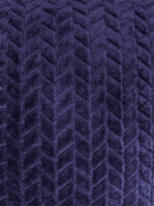 KOC gruby ciepły na prezent narzuta pled dwustronna fuero 150x200 cm granat z poliestru do salonu sypialni okrycie na