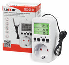 Termostat elektroniczny regulator temperatury gniazdo sieci 230V max. 3680W sterownik ogrzewania, czujnik cyfrowy, 16A